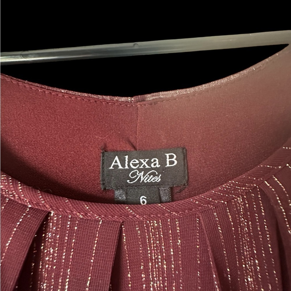 Glamorous Plum Maxi Dress - Picture 6 of 9